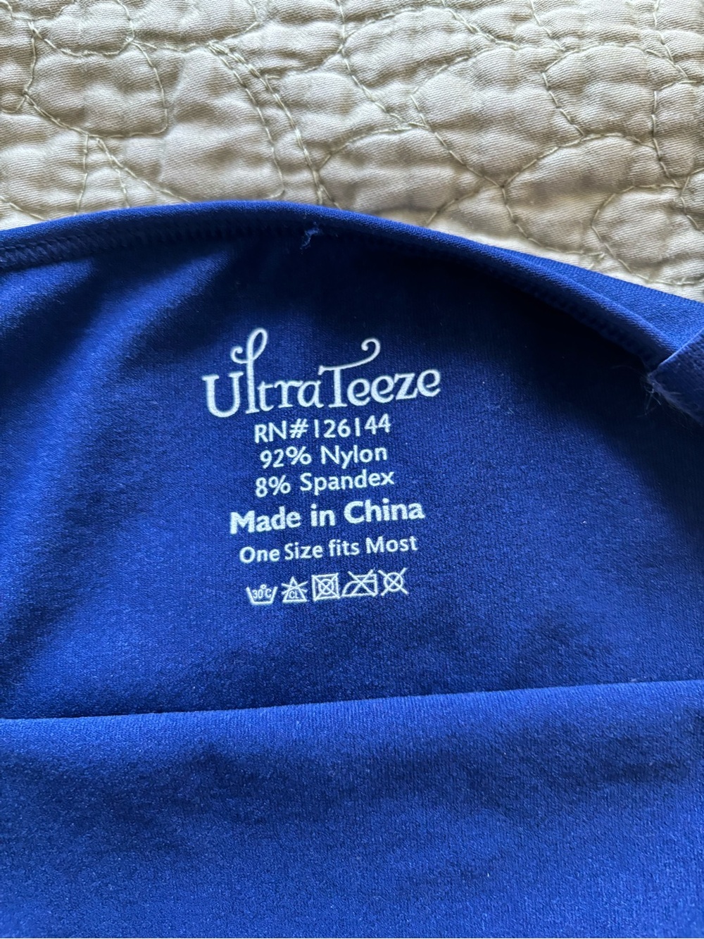 🎉 3/$15 UltraTeeze Blue Tank Top - Picture 3 of 6